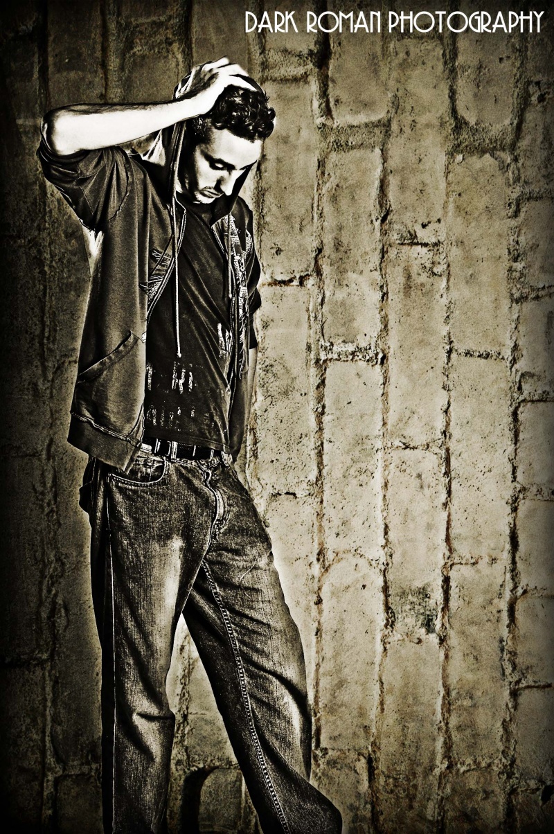 Male model photo shoot of Dark Roman
