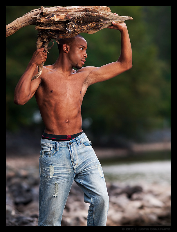 Male model photo shoot of Jermaine Gash by Justin Bonaparte