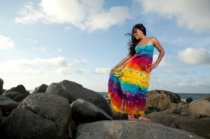 Female model photo shoot of KIZZY in Aruba