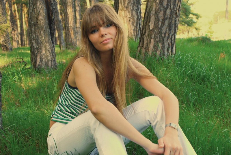 Female model photo shoot of AnnaChymakova