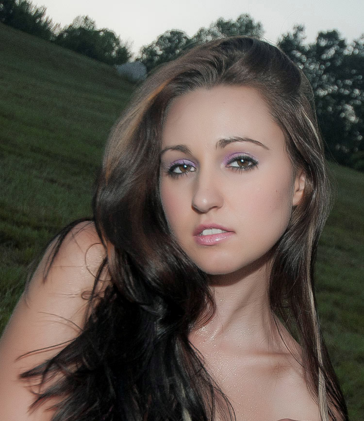 Female model photo shoot of Danni* LaBelle in In the wick 