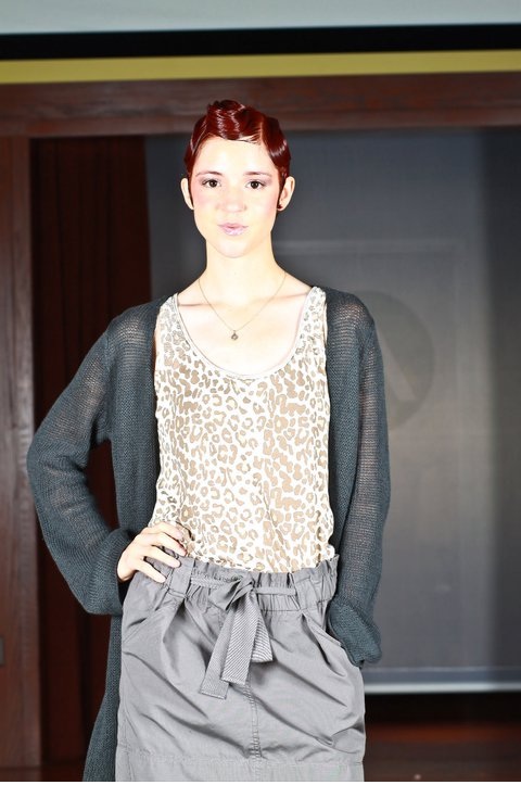 Female model photo shoot of Marissa Jean in Aveda Institute Dallas