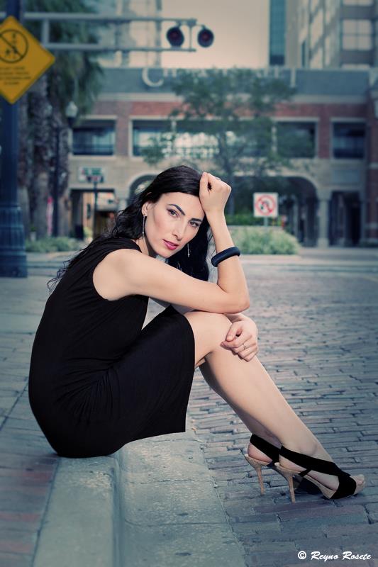 Female model photo shoot of Tatiana Kuzmina by Reyno
