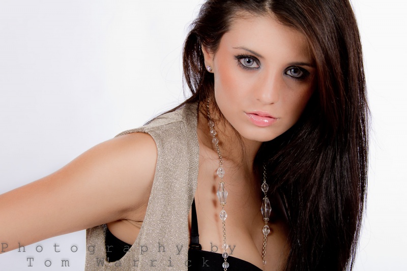 Female model photo shoot of Angelica Bararu by Tom Warrick