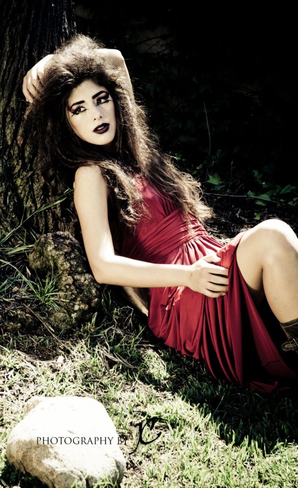 Female model photo shoot of HAIR MAKEUP BY DESIGN in Pasadena California