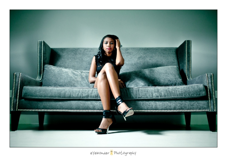 Female model photo shoot of Kiki Ayers by MadiouART