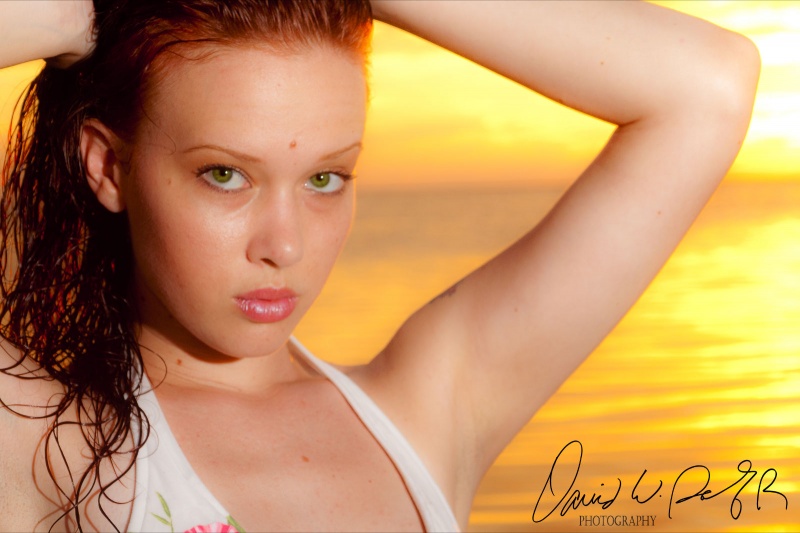 Female model photo shoot of Megan Olivia in Fort Island Beach, FL