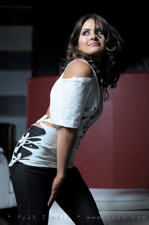 Female model photo shoot of Nikkita Khan by Py Pai Photo