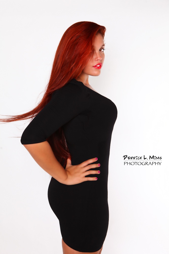Female model photo shoot of Rocio Guzman by Derrick L Mims