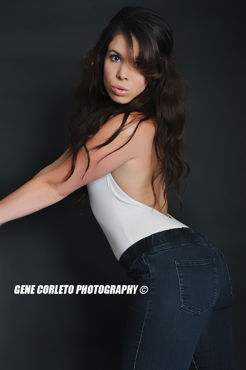 Female model photo shoot of Ashley Harlee by GeneCorleto Photography