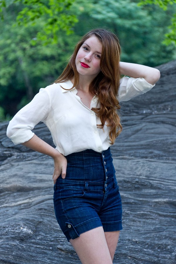 Female model photo shoot of Melissa Boatright in Central Park South