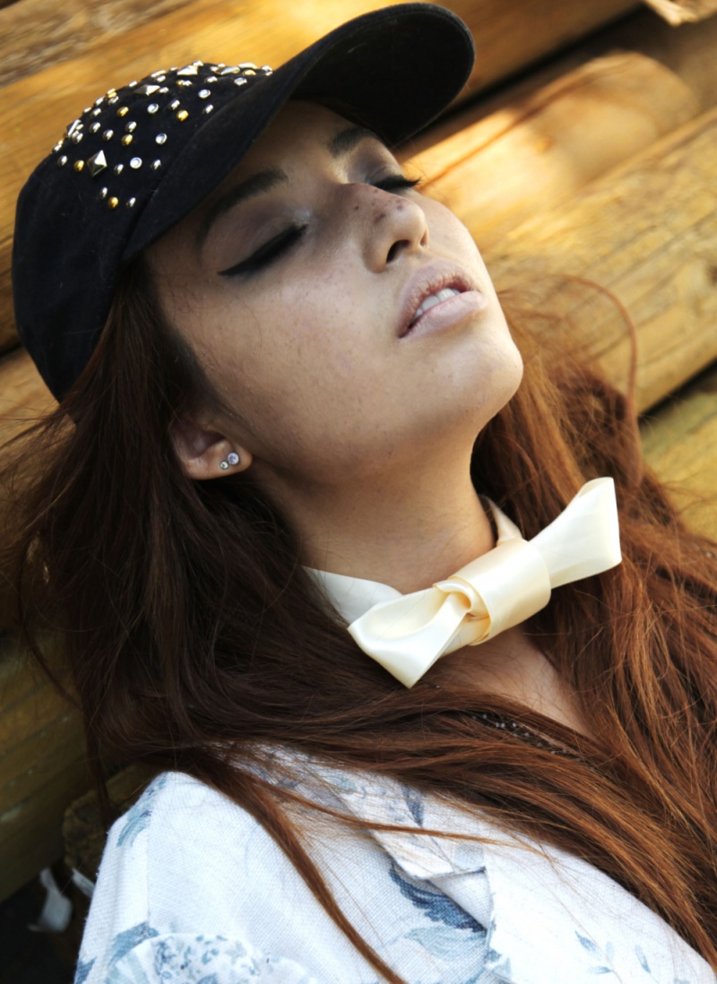 Female model photo shoot of Trisha M Makeup Artist and LunarModeling by Juliea Kehoe