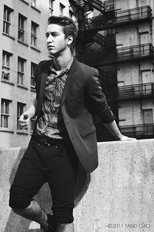 Male model photo shoot of Yang Gao and Kevin Saccucci