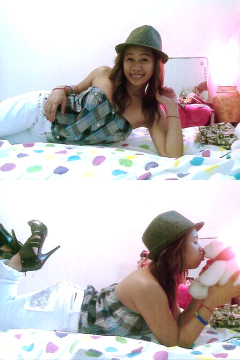 Female model photo shoot of Chelsea Matsunanga in My bedroom, Dededo, Guam