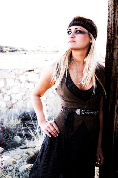 Female model photo shoot of Sandra Surkow  in Two Guns Az