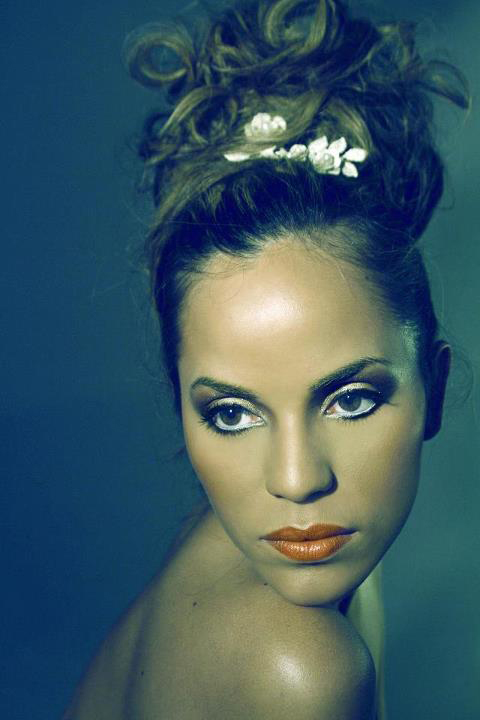Female model photo shoot of Chanthel Raquel in Atlanta, GA, makeup by Nikki Makeup Artistry
