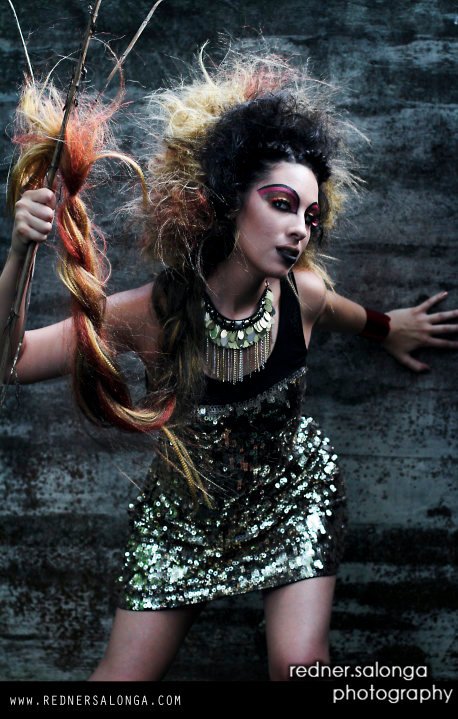 Female model photo shoot of Hair by Suzette White