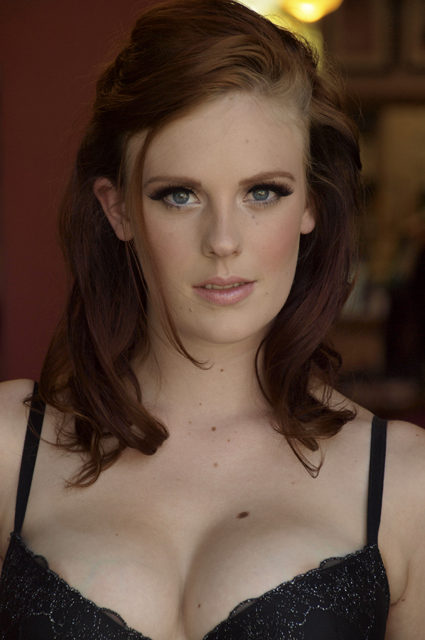 Female model photo shoot of Ginger Ryan by Archer Stevens Studio