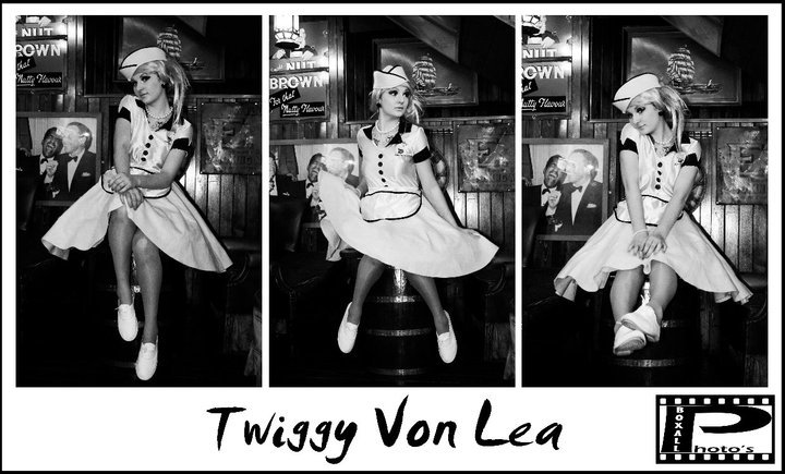 Female model photo shoot of Twiggy Von Lea in Goodbody's, Plymouth