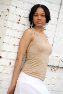 Female model photo shoot of Kyra T in Detroit,MI