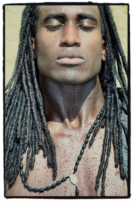 Male model photo shoot of Karlon Richards in Tobago.