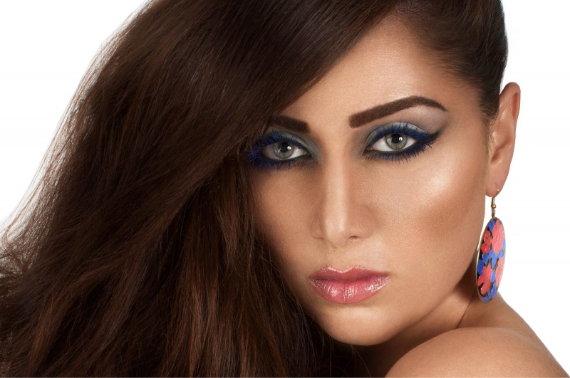 Female model photo shoot of AK Makeup and Hair