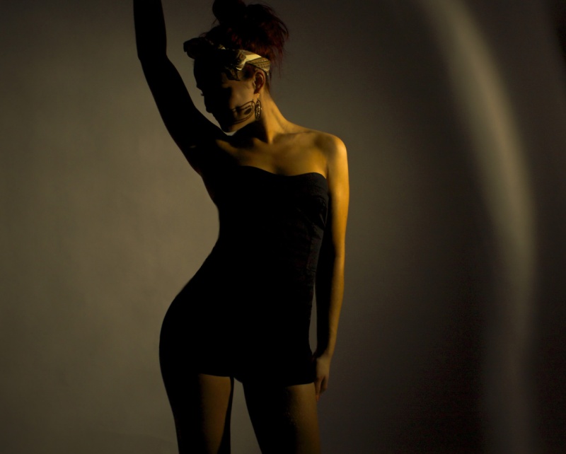 Female model photo shoot of BiancaHarveyPhotography in Photo studio, Birmingham