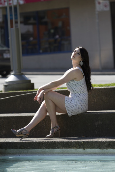 Female model photo shoot of Vanetta in Vancouver