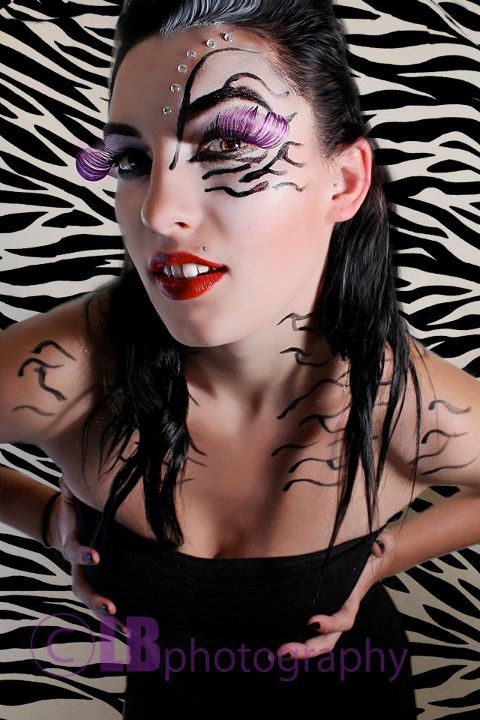 Female model photo shoot of LotusB Rebellion, makeup by Cynthia Beauty Boutique