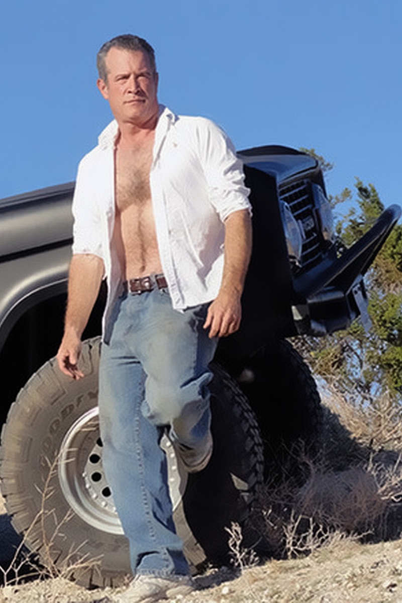 Male model photo shoot of Drew Foster in Desert Hot Springs, CA USA