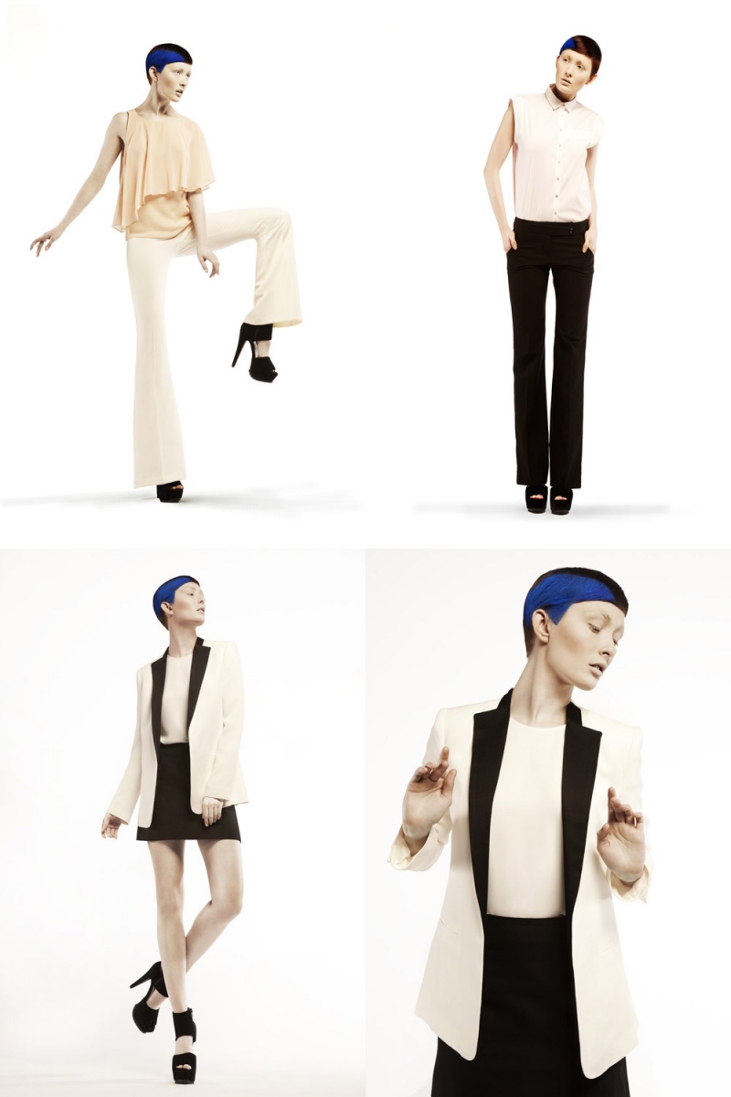 Female model photo shoot of Jenny Tsvirko, wardrobe styled by nayoung lim