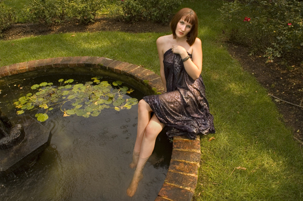 Female model photo shoot of Mana de Creveaur by dativer in Appleford Estates