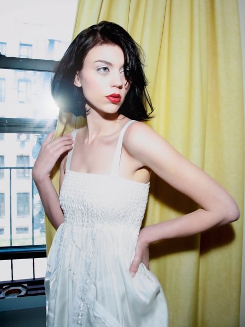 Female model photo shoot of Olga Lavrentieva in New York, NY