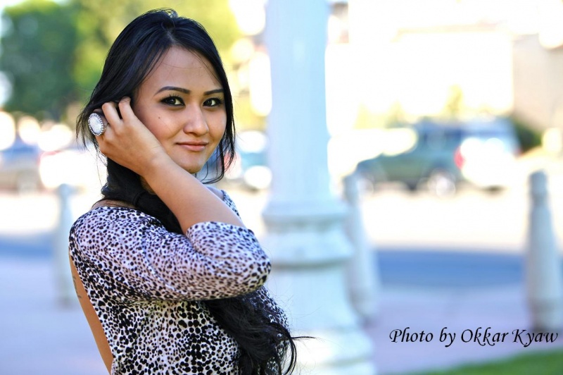 Female model photo shoot of May Maung