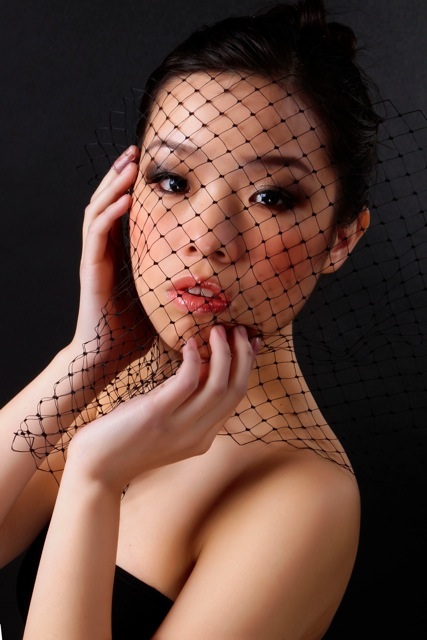 Female model photo shoot of Wing Ng in Studio