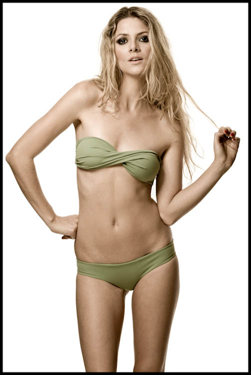 Female model photo shoot of beachswim