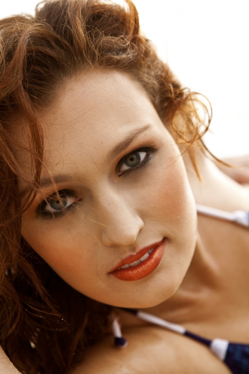 Female model photo shoot of laurenesc by ZLP Photography in Zuma Beach, CA