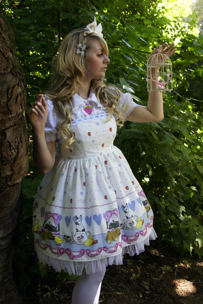 Female model photo shoot of Vitae Clothing and sweet_heart in Adelaide Botanic Gardens