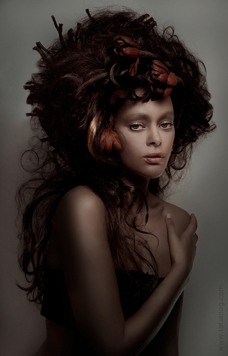 Female model photo shoot of tatianaG in dublin, makeup by OKSANA_MakeUp