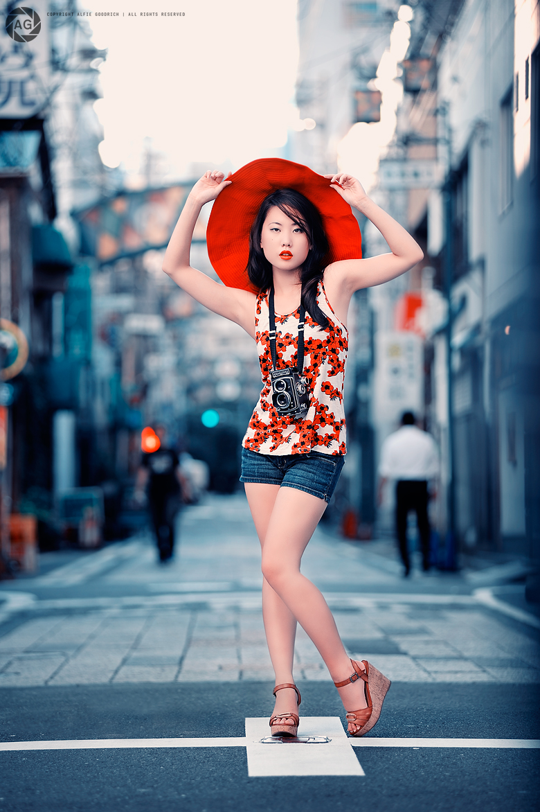Female model photo shoot of Akari Kanazawa by AlfieJapanorama in Horinouchi, Yokohama, Japan
