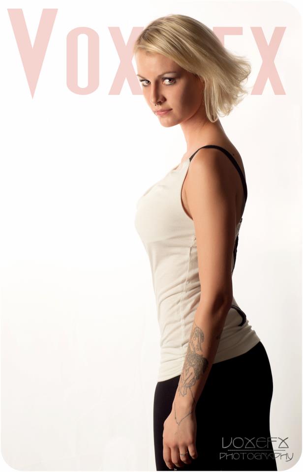 Female model photo shoot of J lynn by Voxefx