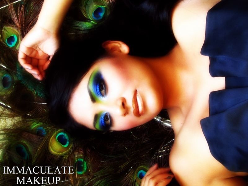 Female model photo shoot of Immaculate Makeup Art and Generic name 