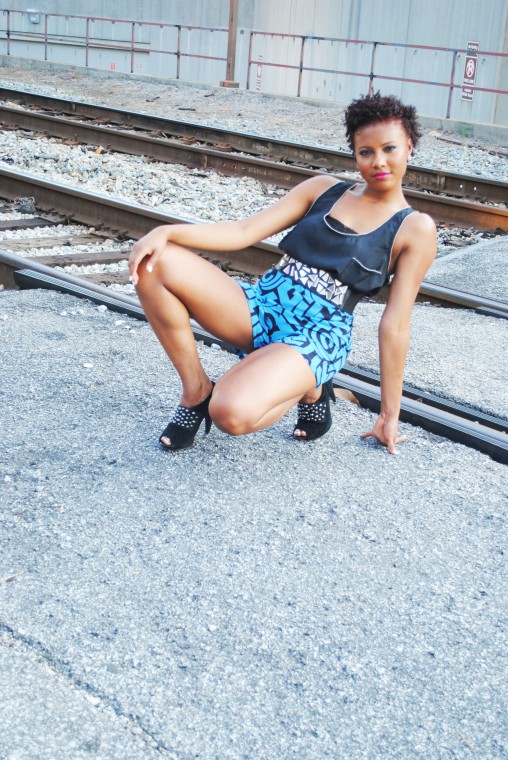 Female model photo shoot of Ki Brown Stylist in Atlanta, GA