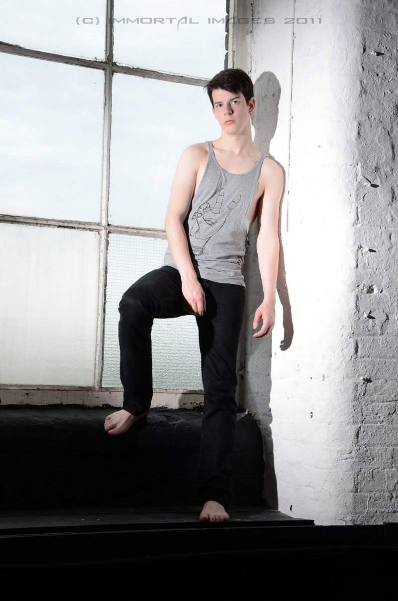 Male model photo shoot of teej by Nige Rorbach in Hallam Mill, Stockport