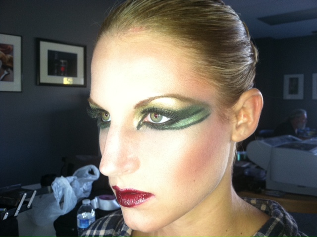 Female model photo shoot of Makeup by Gia