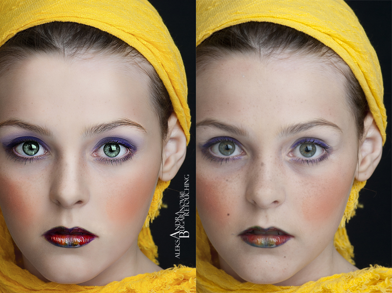 Female model photo shoot of AlexB  Retouching by Kelly Sedivec-Ealy