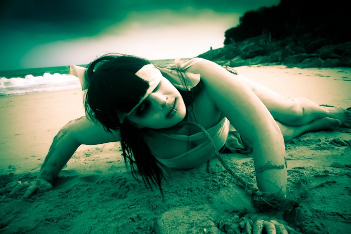 Female model photo shoot of HexxMondette in Hillarys Beach