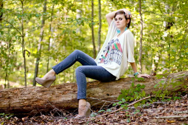 Female model photo shoot of Leslie West Photography and Katie Tav in Athens, GA