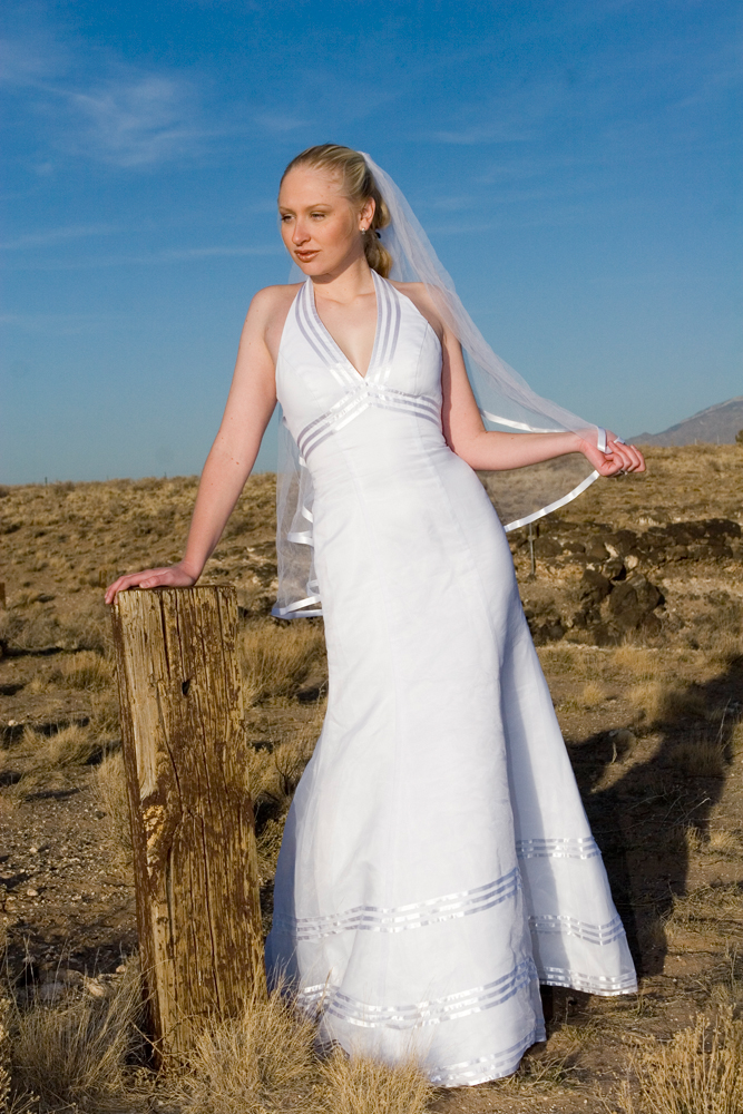Female model photo shoot of Solaria in New Mexico Desert