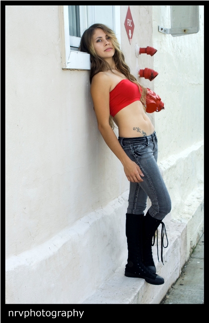 Female model photo shoot of BriBunny by nrvphotography